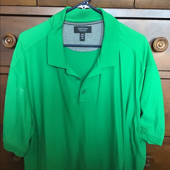 Nordstrom Shirts Nwot Bright Green 2xl Nordstrom Mens Polo Poshmark